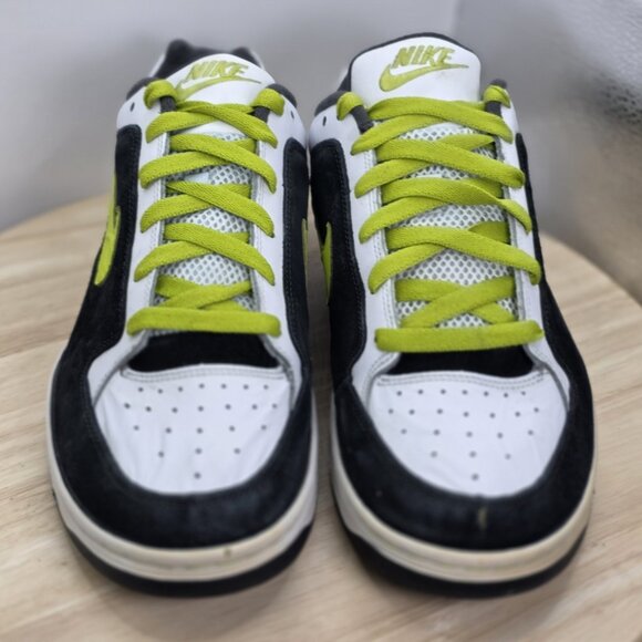 Nike Air Mogan 6.0 Puffy Tongue Skate Shoes Sneakers Yellow Black mens 11 - Picture 4 of 9